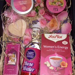 Rózsás ajándékcsomag