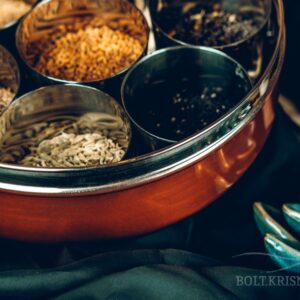 Fűszertartó rézszinű