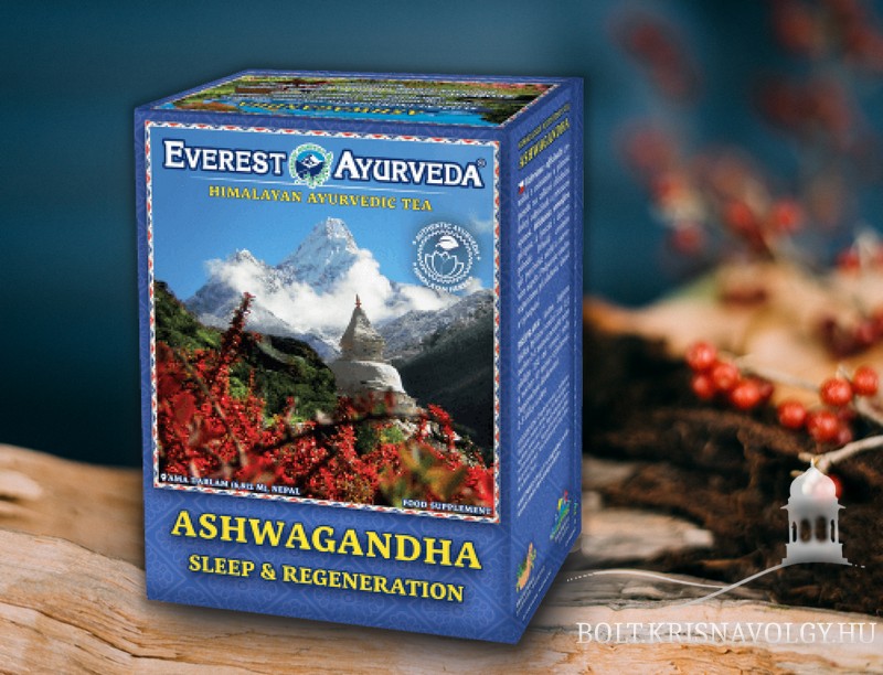 Ashwaganda- tea a pihenés és alvás javításáért