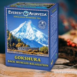 Gokshura ayurvedikus tea- a hátizom ellazításának segítségére