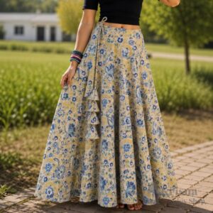 "Tanvika" női pamut szoknya
