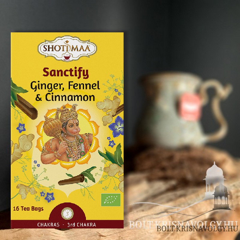 Shoti Maa - Sanctify- (3. csakra) bio tea