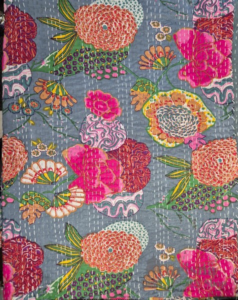 Indiai ágytakaró- dupla