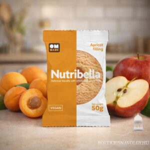 Nutribella töltött keksz: barackos- almás