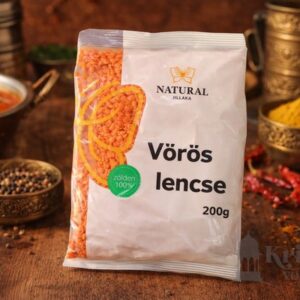Natural vöröslencse- 200 gr