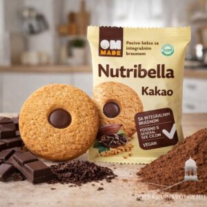 Nutribella- kakaókrémmel töltött teljes kiörlésű keksz