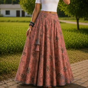 "Pushpa" női pamut szoknya